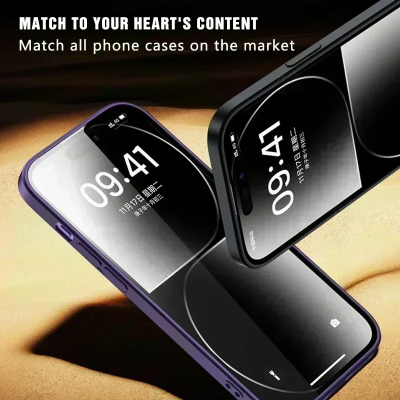 ل Red Magic 10 Air 8 9S Pro Plus واقي شاشة تثبيت خالي من الغبار الخصوصية مكافحة مختلس النظر التجسس الزجاج المقسى مجموعة إزالة الفيلم