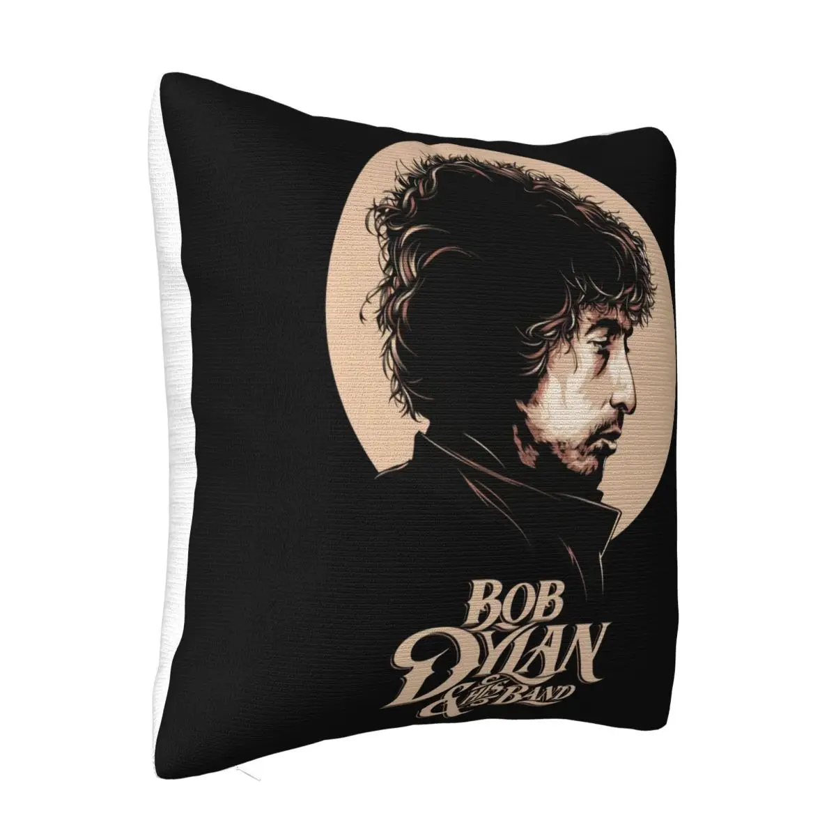 Quality Bob Dylan In Men's S Rock Band Men Cotton Designing Text Male Cute Logo Winter Geek Pillow Case