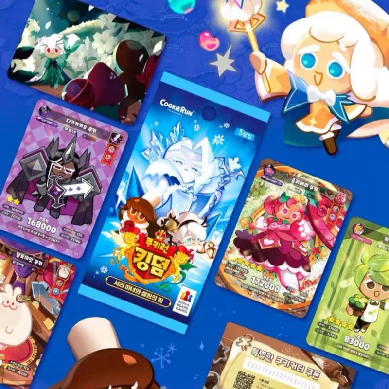 

Официальный бег Cookie Run: Коллекция карт Королевства — полная серия 3 через 8 боевых пакетов