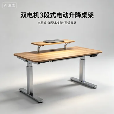 

Adjustable Height Electric Desk L Shape Home Office Corner Video Game Computer Desk Notebook Computer Desk