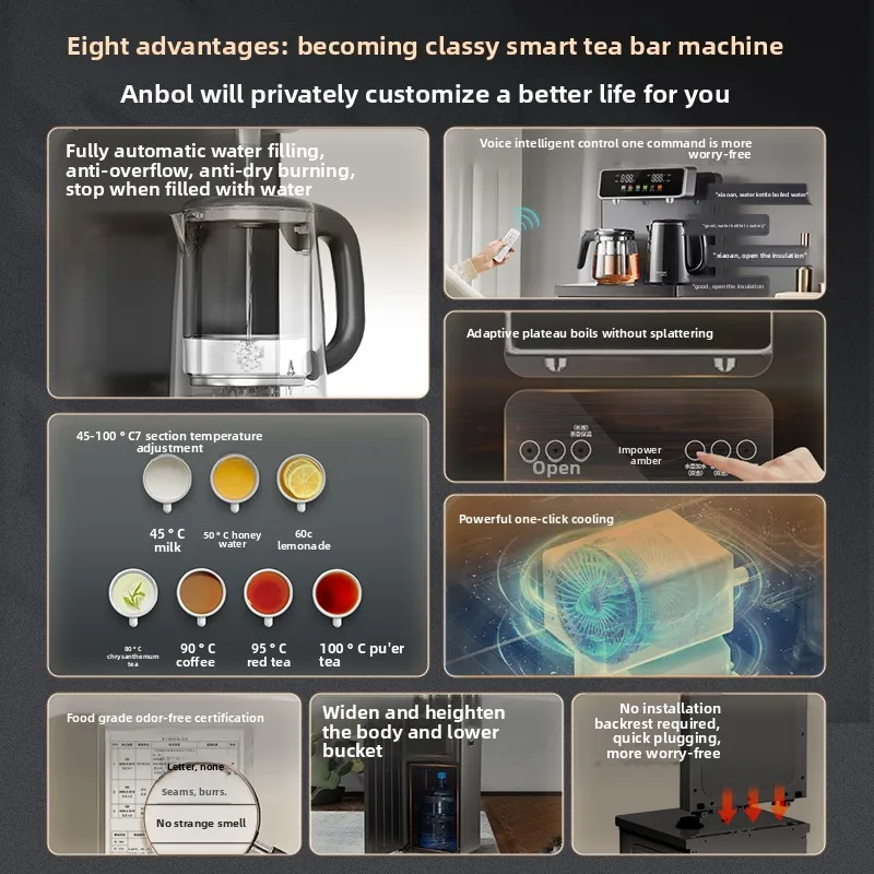 2025 منزل جديد شريط مياه ذكي أوتوماتيكي بالكامل، غرفة معيشة تحت موزع مياه عالي الجودة #2