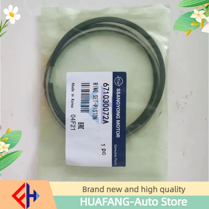 Oem Quality 665030052a 6650300524 671030072a Piston Ring Set For Ssangyong Actyon Sports Kyron