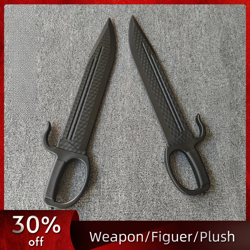 

46m/18.11in Model Plastics Toy Knife Katana Cosplay Props Collectible Peripherals Desktop Training Ornaments Display Crafts Gift