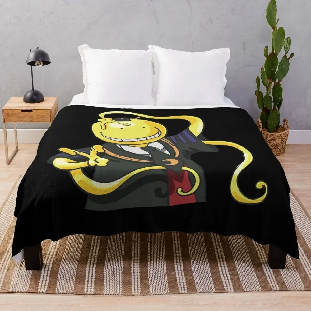 

Koro Sensei Fanart Classic Throw Blanket Luxury Brand Kid'S Blankets
