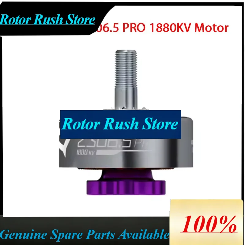 RoRusBeeStorm 2306.5 PRO 1880KV Brushless Motor 12N14P N52SH Magnets Dynamic Balanced For Mario5 5 Inch FPV Drone