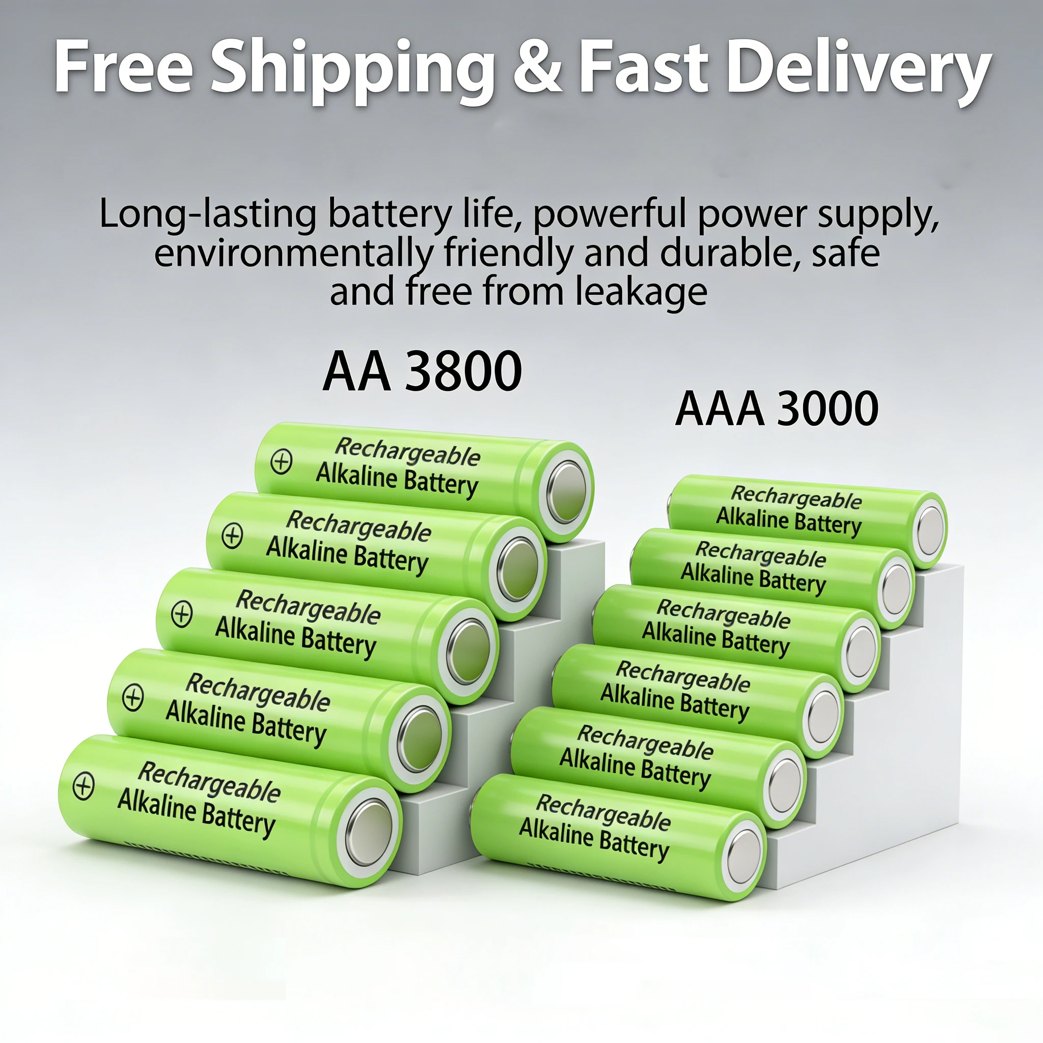 Rechargeable 1.5V A…