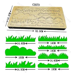 New grass Wooden die Scrapbooking Cutting Dies C3573