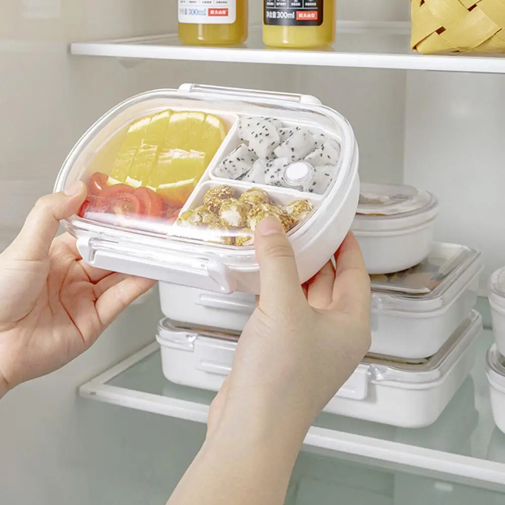 Lunch Box Portable Bento Box With Compartment Picnic Bento Box Fruit Container Microwave Oven Dinnerware for Student L8Y0