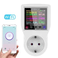 Digital Wattmeter Smart WIFI/Bluetooth 220V AC Power Meter Electricity Consumption Energy Meter Power Wattage Electricity Meter