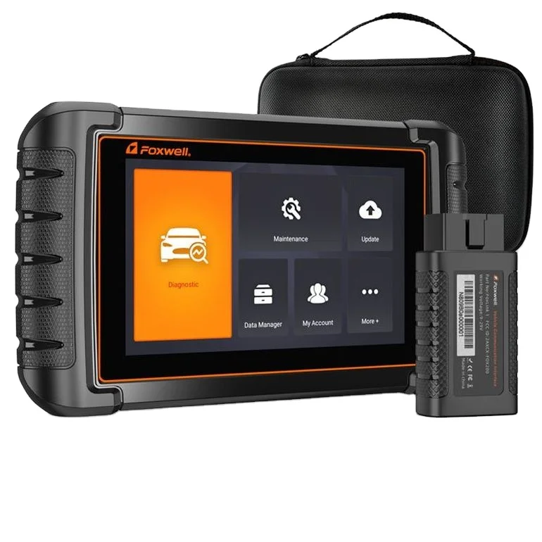 Инструмент Высококачественный автомобильный сканер FOXWELL NT809BT Автомобильный инструмент с заводской розеткой