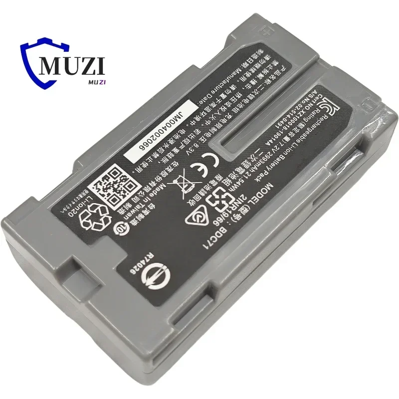 

Совершенно новая аккумуляторная батарея BDC71 для тахеометра Top GM52, 7,2 В, литий-ионная батарея BDC71, 2993 мАч, высококачественная батарея BDC71
