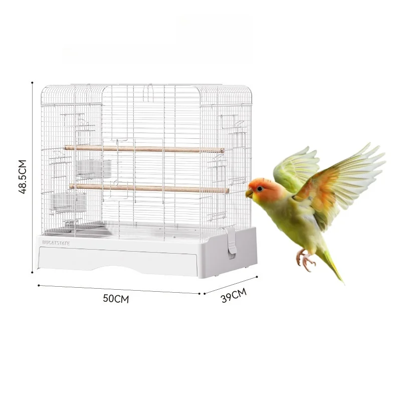 

PP and Iron Bird Cage Parrot Home Eco Villa Luxury Cage Special Cage for Sun Conure