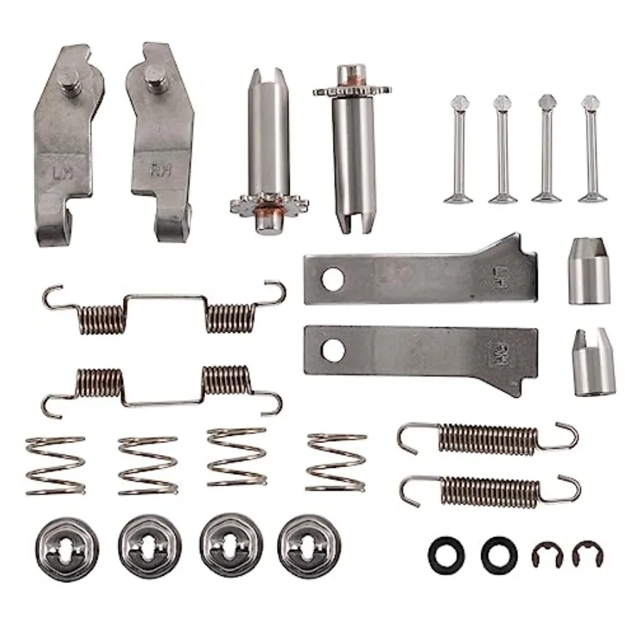 

Parking Brake Hardware Kit Stainl Steel Compatible with 1965-1982 Chevy Corvette C2 C3 LH and RH