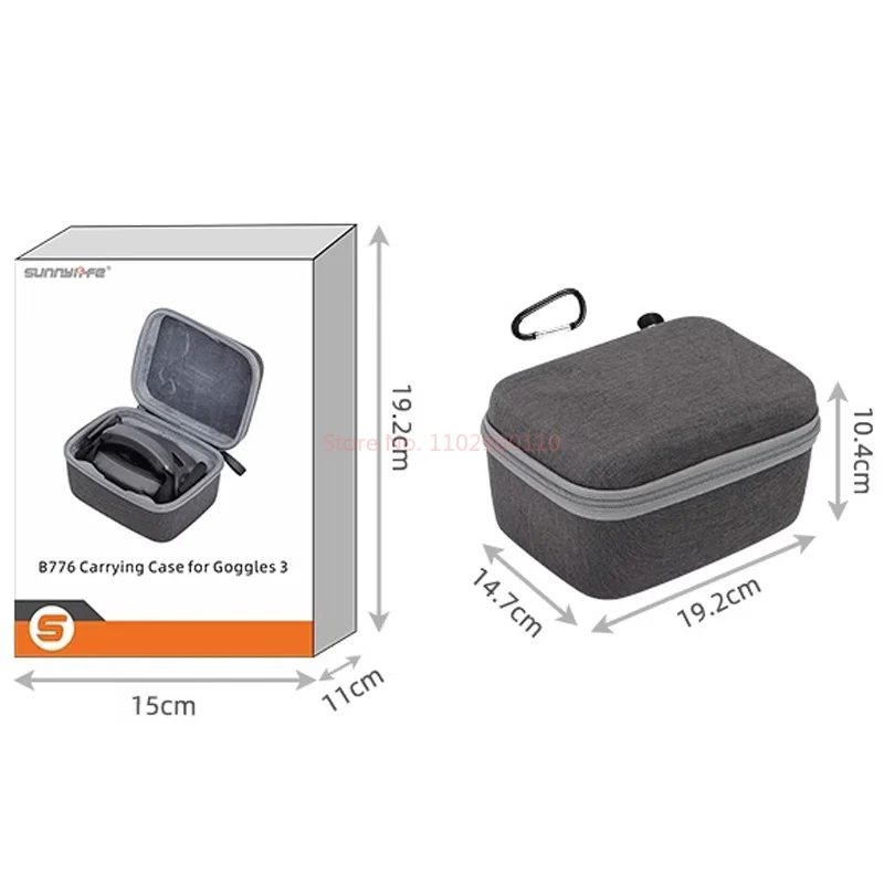 

Чехол для хранения очков Dji Glasses 3 Goggles3, аксессуары для очков G3 с флисовой подкладкой, амортизацией и защитой от падений