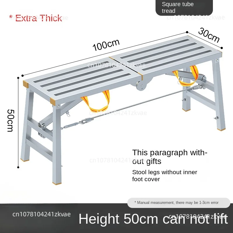 Folding horse stool scaffolding elevator decoration engineering ladder blow be bored with child stirrup, thickening shelves