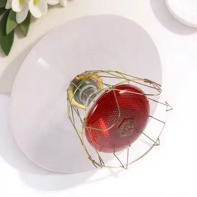 Livestock Cage Heating Light Warming Lamp Durable Pet Box Accessory Safe Reptile Cage Warmer Tool Easy Install Animal Warming