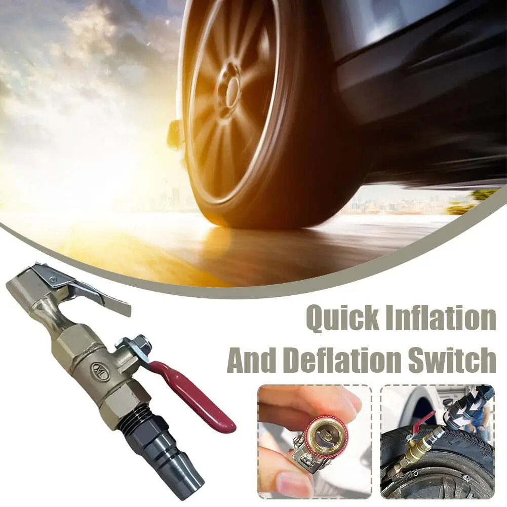 1/2/3PCS Quick Inflation Deflation Switch Air Blow Blowable Dust Nozzle Accessories Compressor Kit Gun Gun Air H6B0