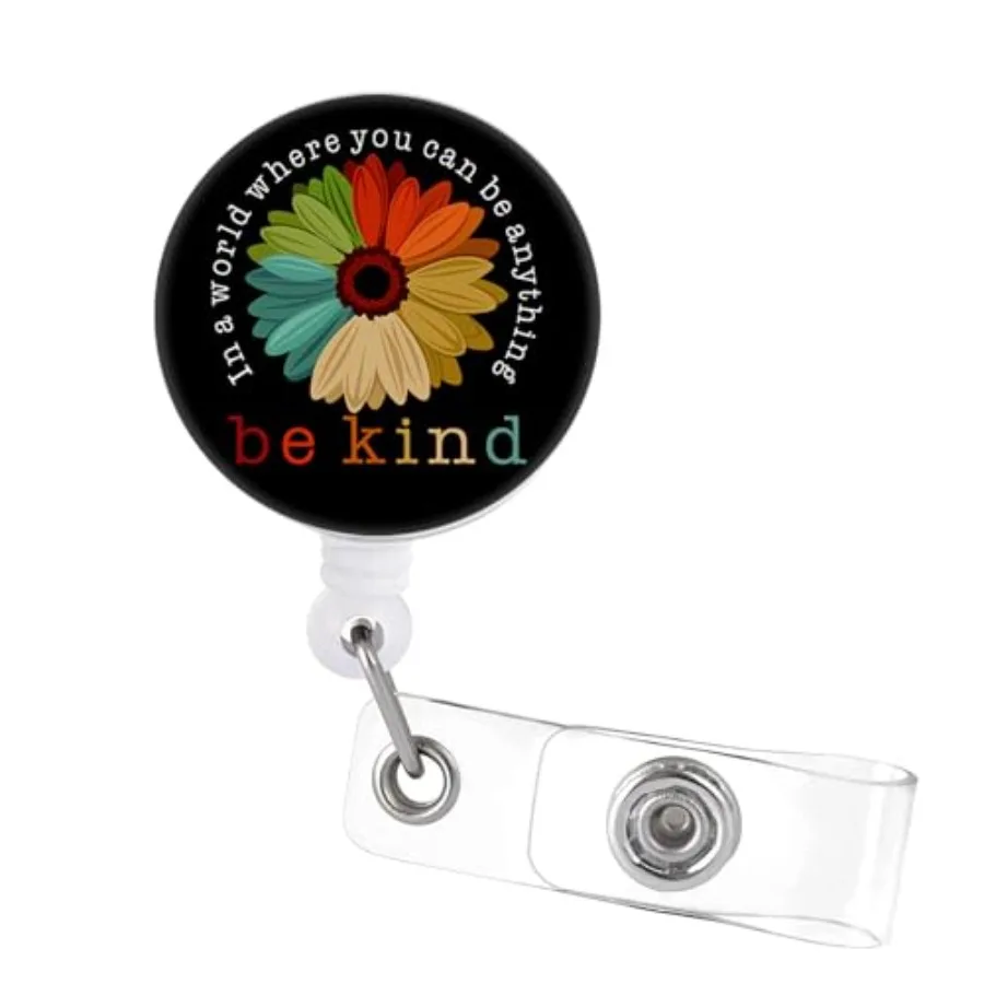

Badge Reels Holder Retractable, ID Card with Alligator Clip for Nurse Name CNA cause Your Life is Worth My Time Cute Funny Cart