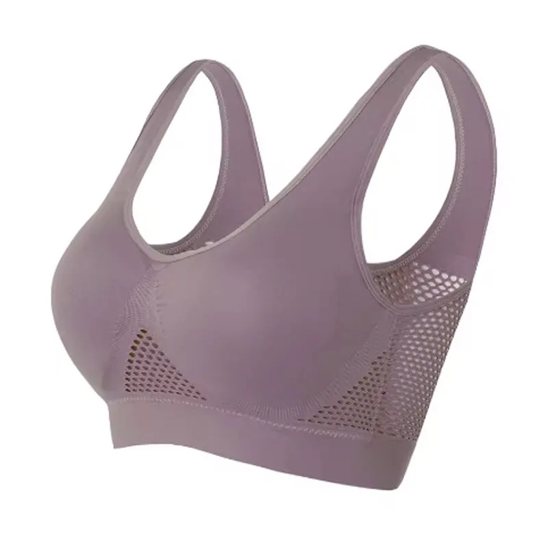 Спортивный дышащий бюстгальтер, топ для фитнеса, женский бюстгальтер, съемный спортивный бюстгальтер с мягкой подкладкой, бесшовные бюстгальтеры пуш-ап для бега в тренажерном зале