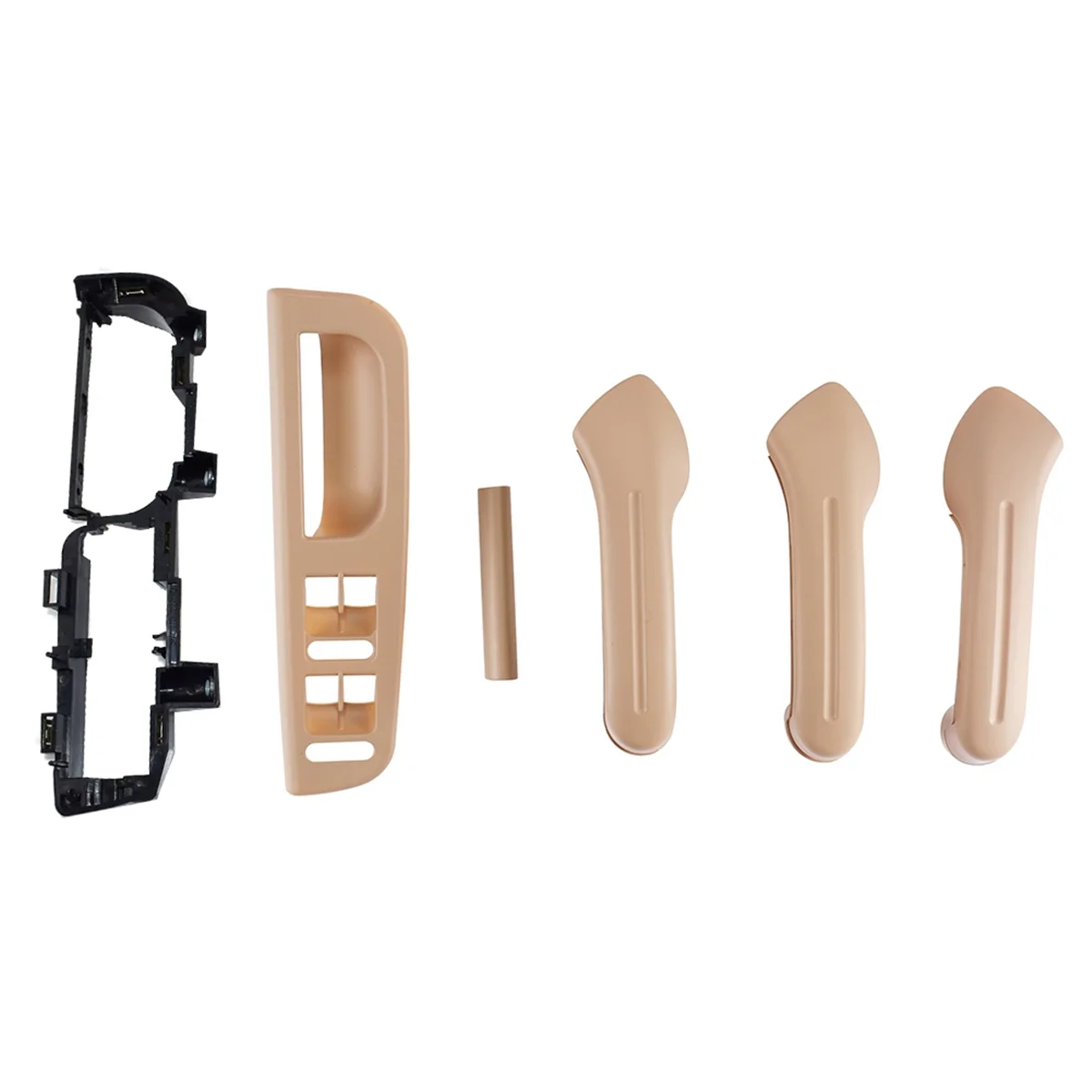 

6Pcs/Set Beige Inside Door Handle Cover Grab Bezel Trim Panel 3B1867171E for VW MK4 Jetta Golf 1J0867172D 3B0867175