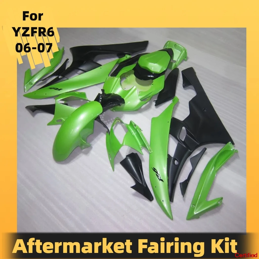 Complete Free Custom Fairing Kit for Yamaha YZF R6 06 07 Motorcycle Plastic Component Body Set Fairing Plastic R 6 2006 2007