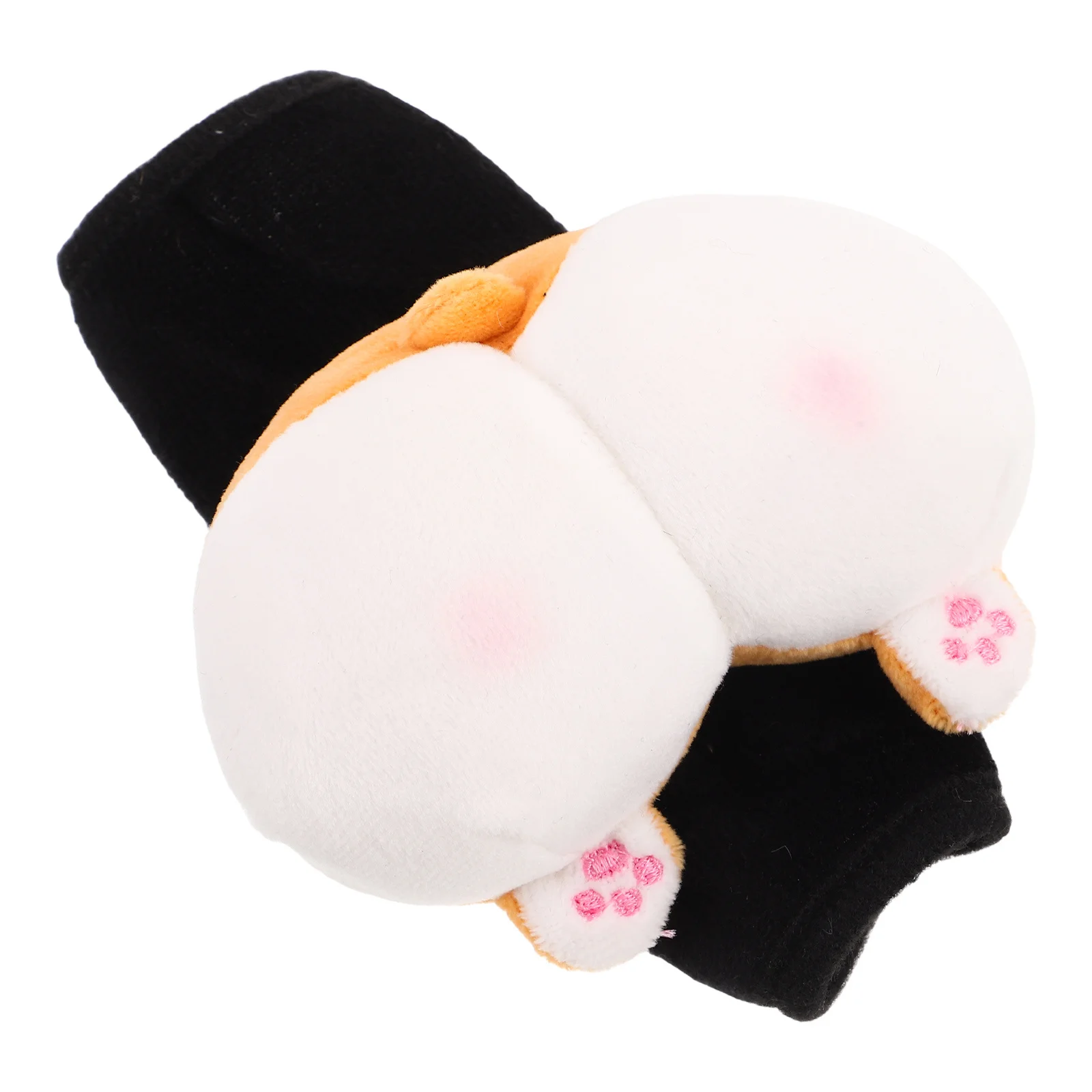 

Universal Cute Car Gear Shift Cover Cartoon Design Handbrake Gear Knob Protector Interior Decoration Hoodie Shift Knob Cover