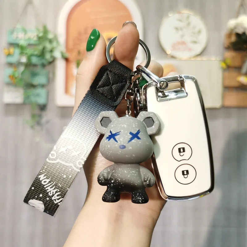 2 Button TPU Car Remote Key Fob Shell Cover Case for Suzuki Swift Grand Vitara SX4 Scorss XL-7 Skin Holder Keychain Protector