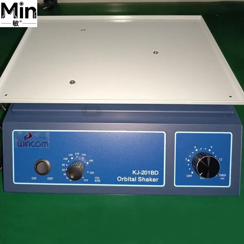 0-210rpm Adjustable Flatbed Platform Shaking Rotator Oscillator for Medical Lab Biological Sample Mixing