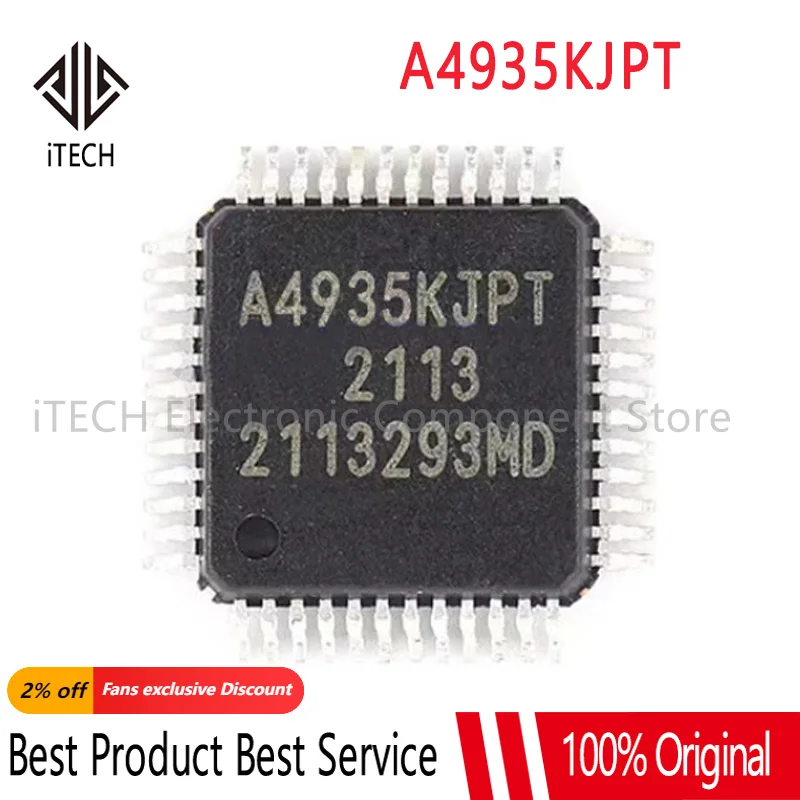 

5PCS~20PCS/LOT DC Motor Controller Chip of A4935KJPT A4935KJPT-T A4935KJPTR-T TQFP-48 steering Machine