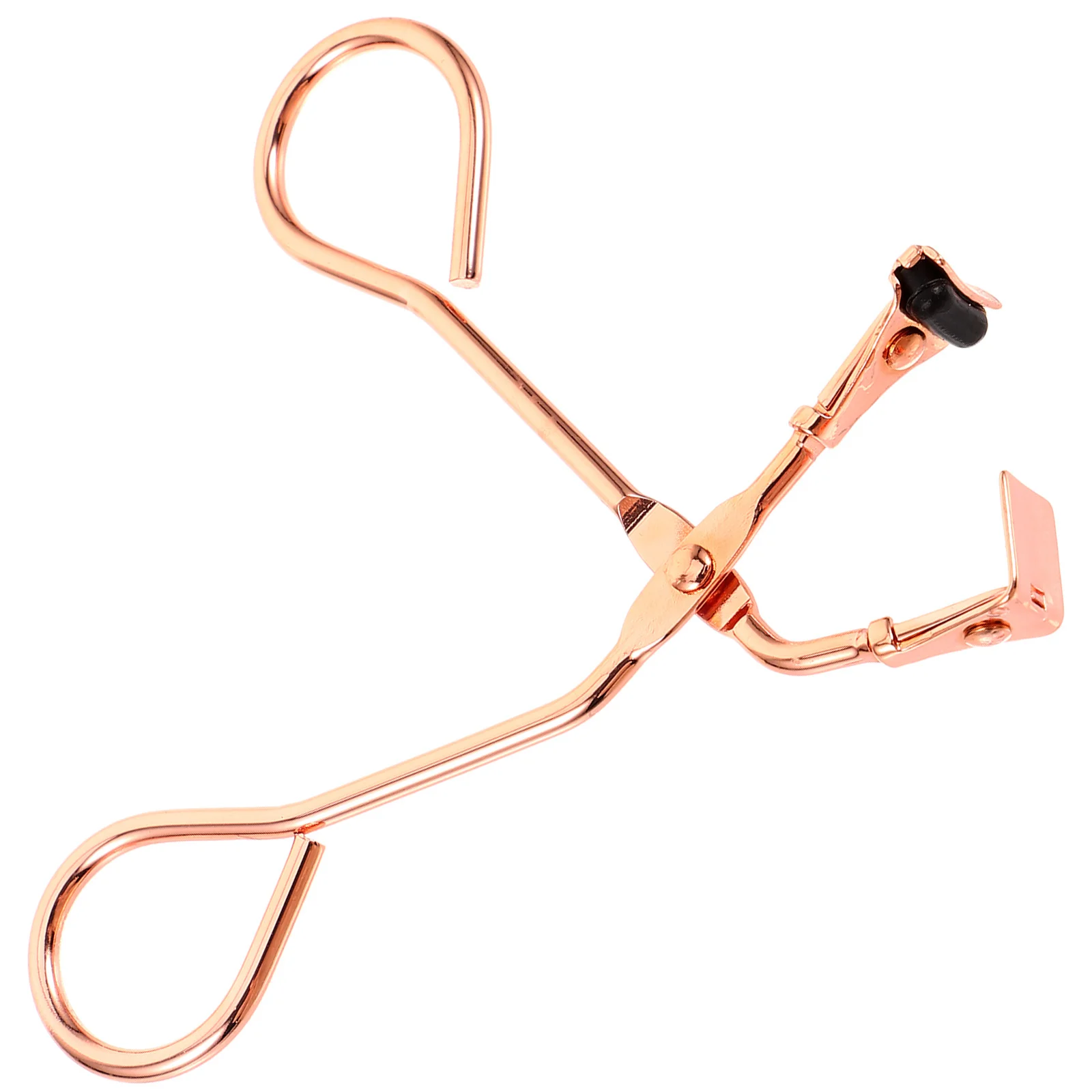 Mini piegaciglia in metallo strumento per arricciare le donne senza pizzicare piegaciglia accessorio per trucco portatile robusto clip per ciglia