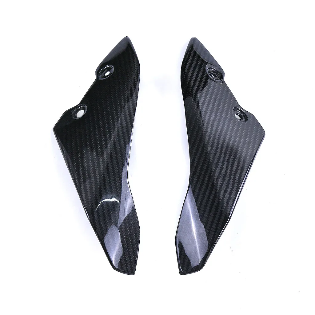 Carbon Fiber Windscreen Windshield Side Panels Front Fairing Wind Deflector Trim Cover For Yamaha MT10 FZ10 MT-10 2016-2023