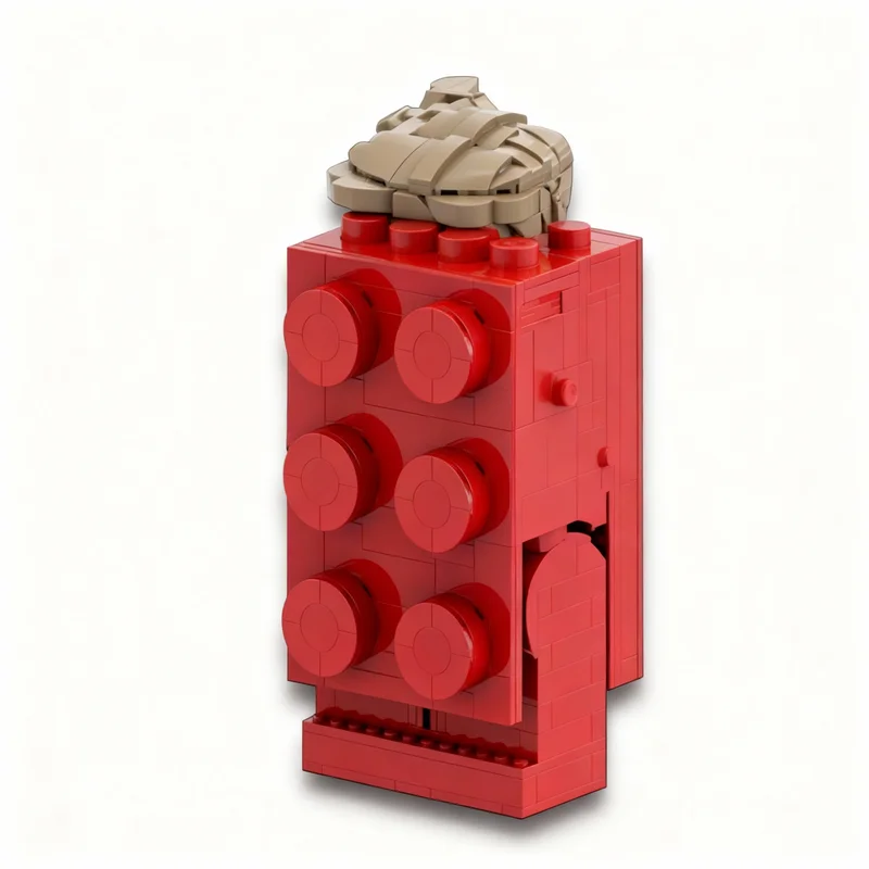 1037 Piezas MOC, Bloques de Construcción de Modelos de Disfraces de Minifiguras a Escala, Juguete de Construcción, Manualidades Creativas, Idea de Regalos de Navidad, Educación para Niños