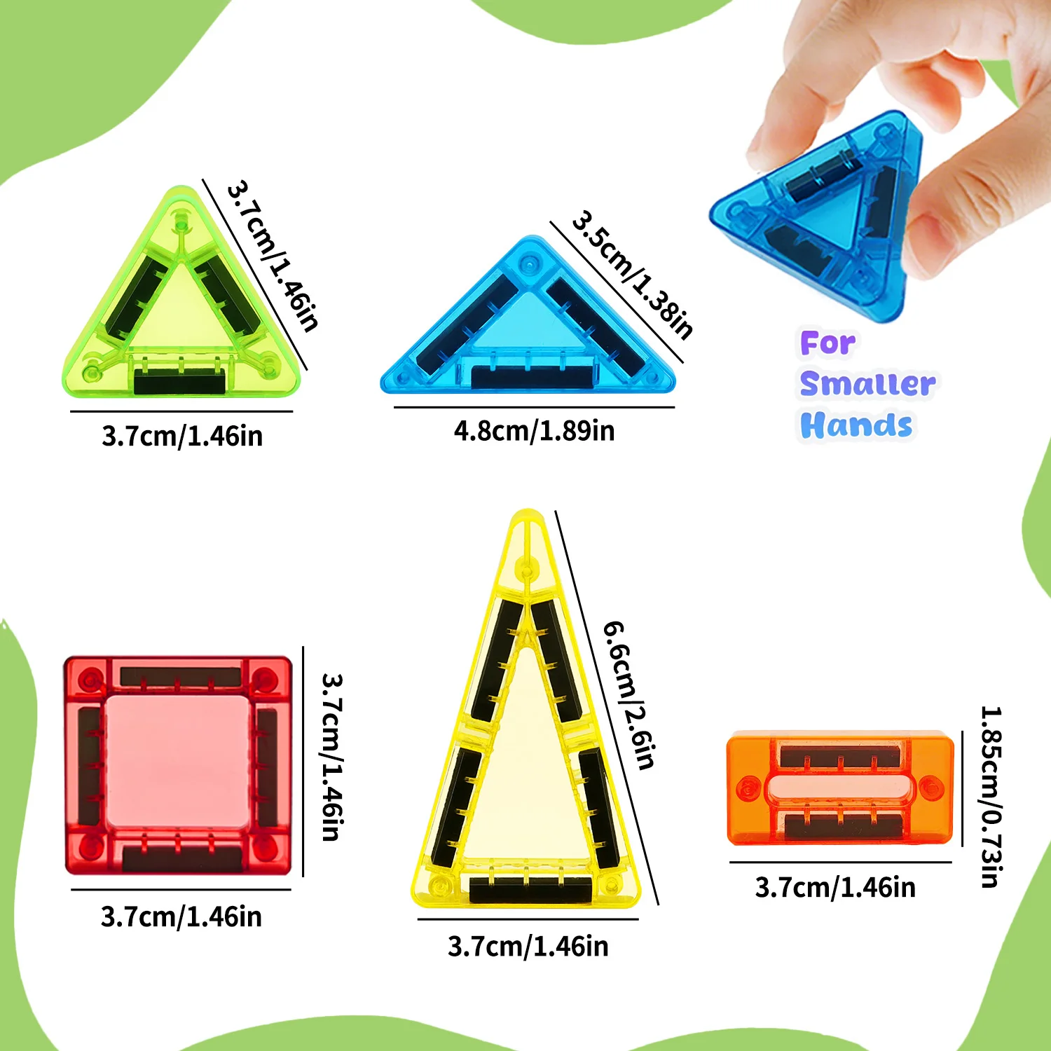 Mini Magnetic Building Blocks Toy, with Iron Box for Portable Storage, Creative Building Blocks Toy, Birthday and Holiday Gifts