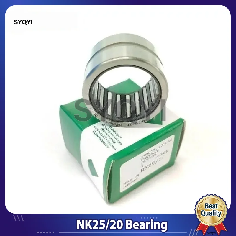 

NK25/20 33X26X20MM Roller Bearing Without Inner Ring for Heidelberg Printing Machine Parts High Precision