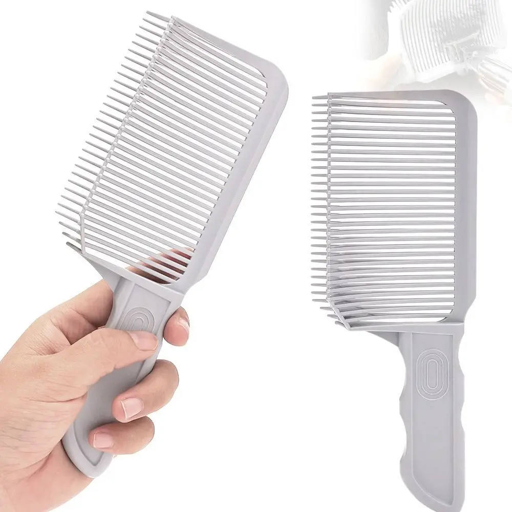 New ABS Hair Clipper Comb Hair Positioning Gradienter Design Flat Top Comb Barber Fade Combs Salon