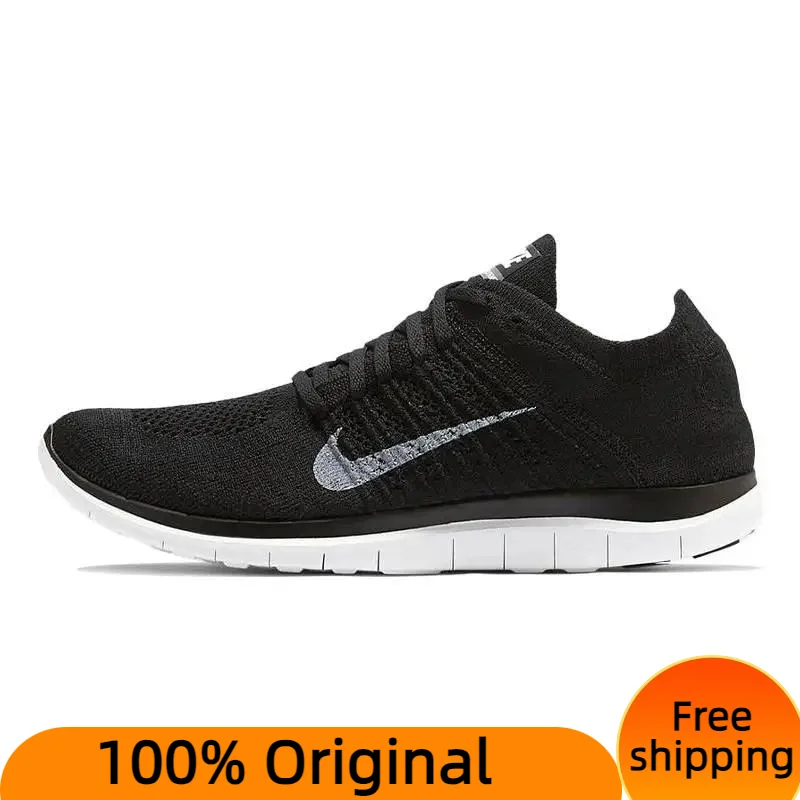  Nike Free 4.0 Flyknit Black Sneakers shoes 631053-001