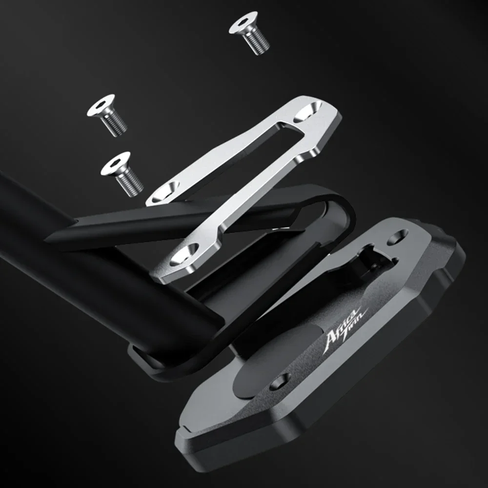 

Kickstand CNC Foot Side Stand Extension Base Enlarger Plate Pad For HONDA CRF1100L CRF 1100 L L4 Africa Twin DCT 2020-2025 ﻿