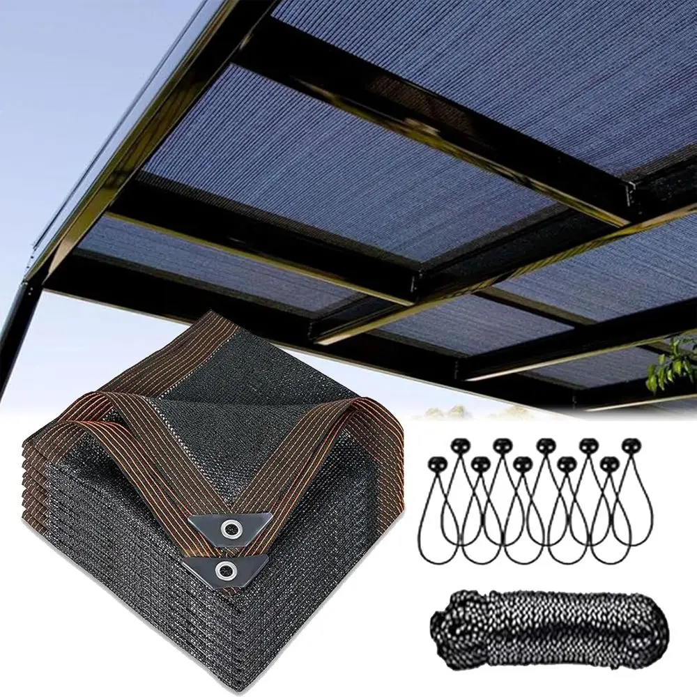 

Ткань для затенения 14x21 футов для улицы с герметичными краями и латунными люверсами для защиты патио, сада и растений