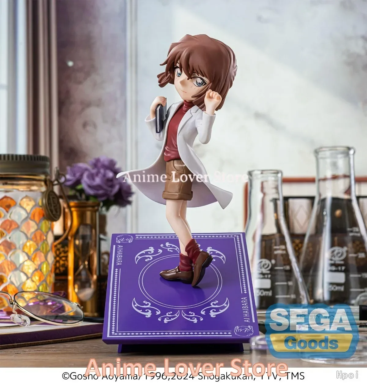 In Stock Original SEGA Luminasta Detective Conan Kuroba Kaito Haibara Ai Kudou Shinichi Mouri Ran Hattori Heiji Anime Figure Toy