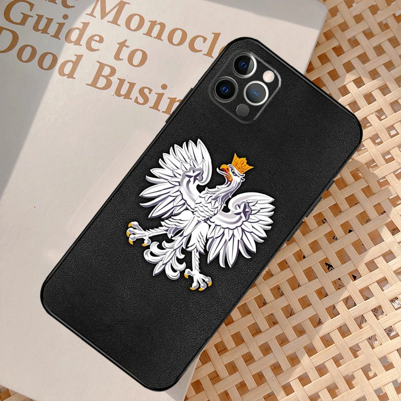 Poland Flag Case For iPhone 11 12 13 14 15 Pro XS Max XR X 8 7 Plus 12 13 Mini SE 2020 Cover Phone Case