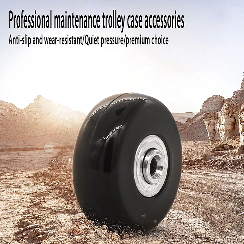 

1PC Travel Suitcase Wheels Repair Accessories Luggage Mute Wheel Travel Bag Suitcase Parts Axles Sliding Resistant Caster