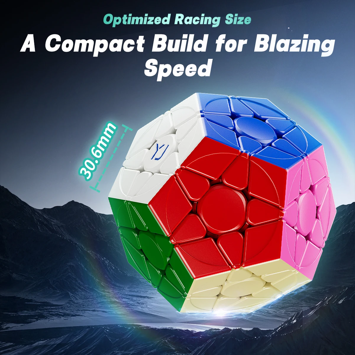 [JudyCube] YJ Yuhu Megaminx V3M Magnetische Magic Speed Cube Stickerloze Yongjun Yuhu V3M Cubo Magico Puzzel