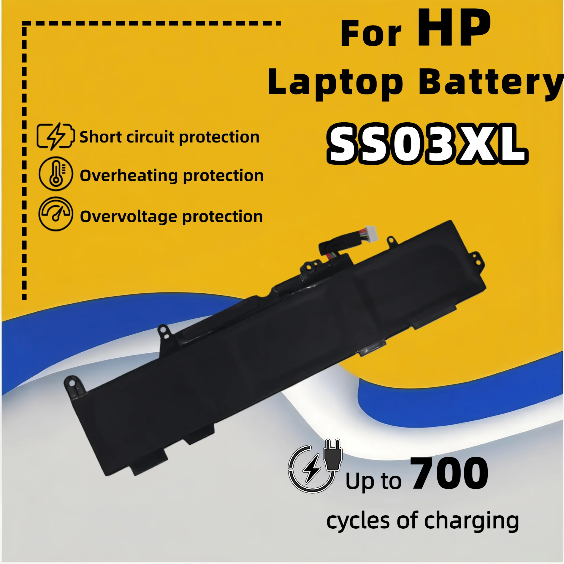 FRLESUI ل HP EliteBook 730 735 740 745 755 830 840 846 G5 ZBook 14u G5 HSN-I12C HSN-I13C-4 HSN-I13C-5 SS03XL بطارية الكمبيوتر المحمول