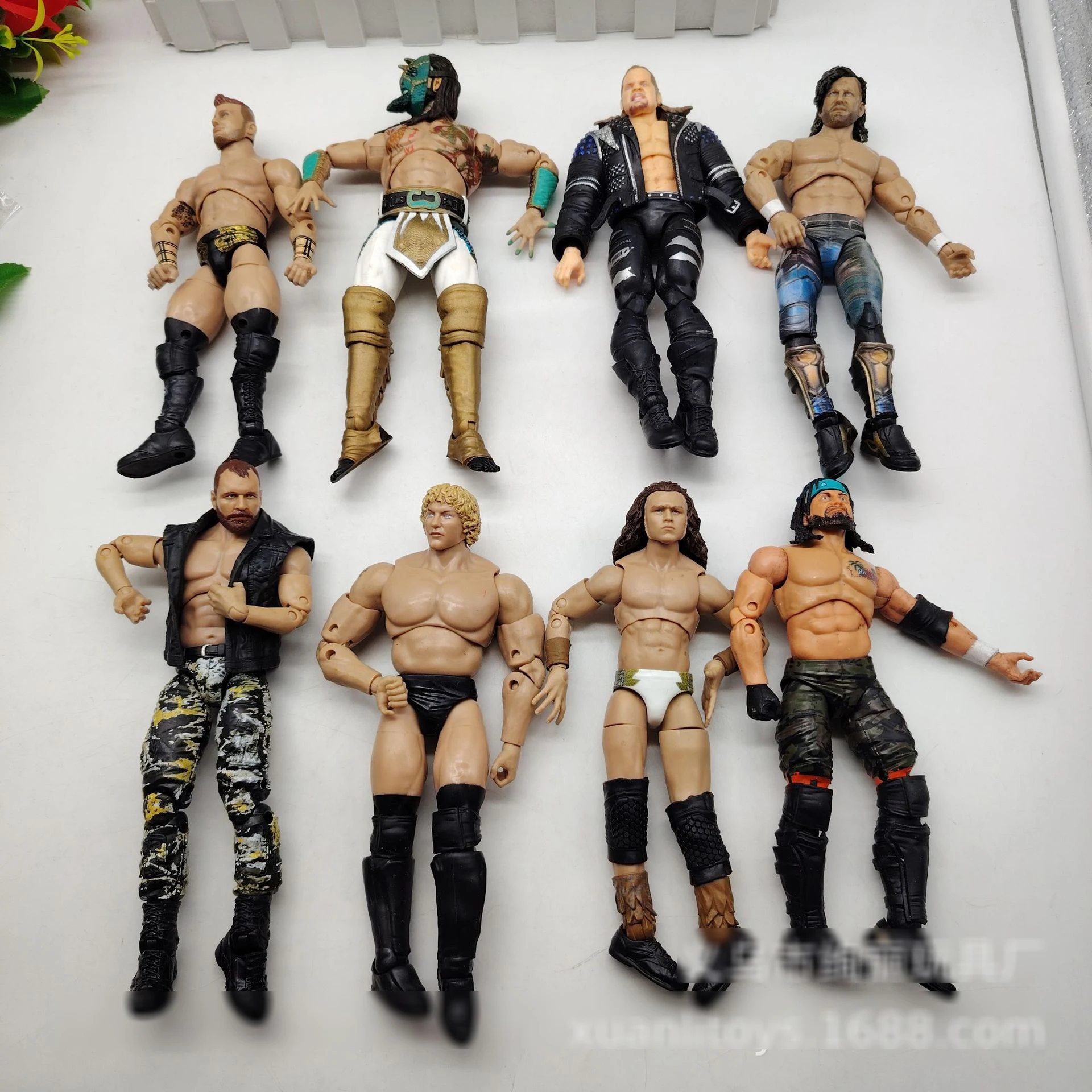 لعبة كلاسيكية أصلية للمصارعة المهنية المصارع المصارع عمل الشكل أنماط مختلفة صوتها المنقولة عمل الشكل الملاكم #3