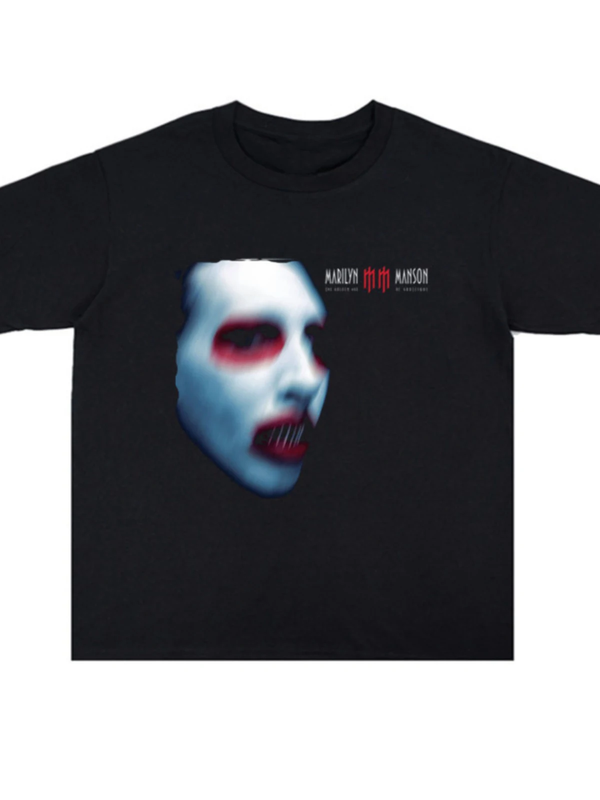 الأبجدية الفن الوشم تصميم الشارع فضفاض القطن تي شيرت روك باند الصناعية المعادن القوطية الإثارة قصيرة الأكمام زوجين تي شيرت