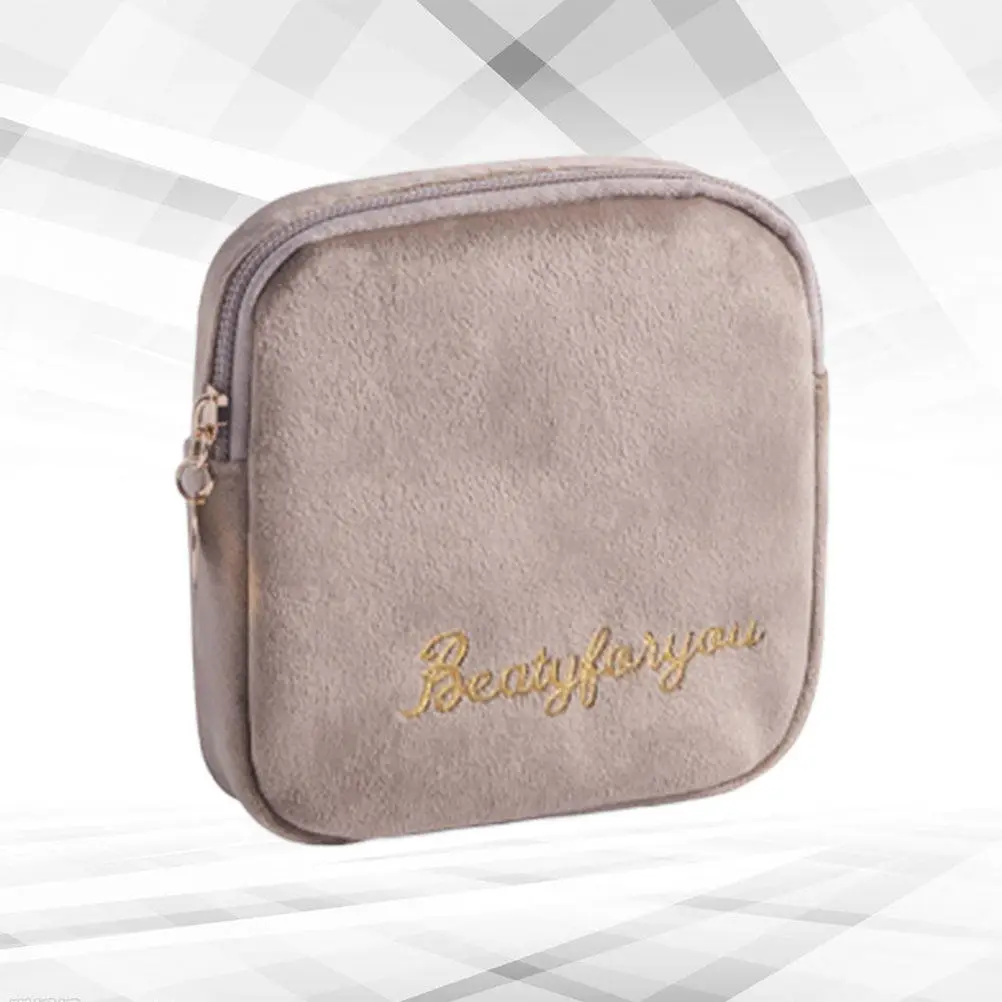 

Сумка для хранения гигиенических прокладок, хлопковая водонепроницаемая сумка на молнии для женщин и девочек, дорожная сумка для путешествий, маленькая сумка для монет