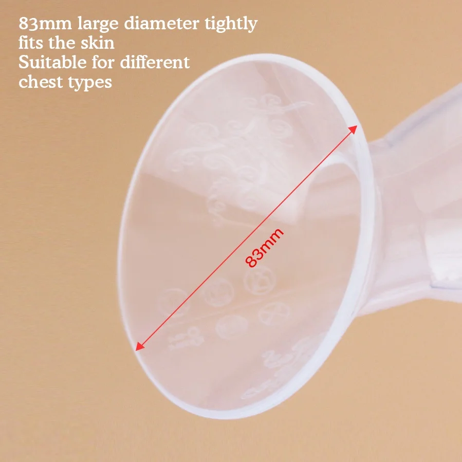 Portable Silicone Manual Breast Pump Breastmilk Storer Breastfeeding suction bottle