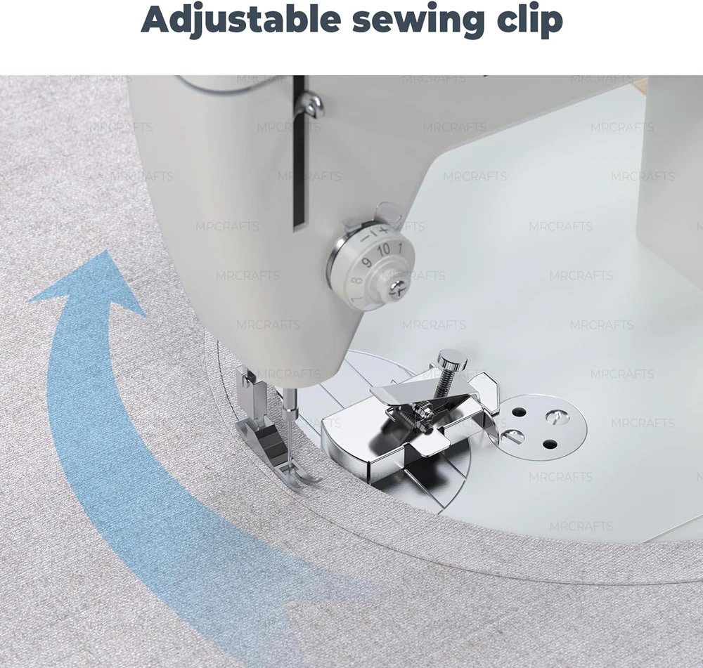 Neue magnetische Nahtführung für Nähmaschine, multifunktionale gerade Linie, Säume, Nählineal, universelle Nähmaschinenaufsätze – Detail 12