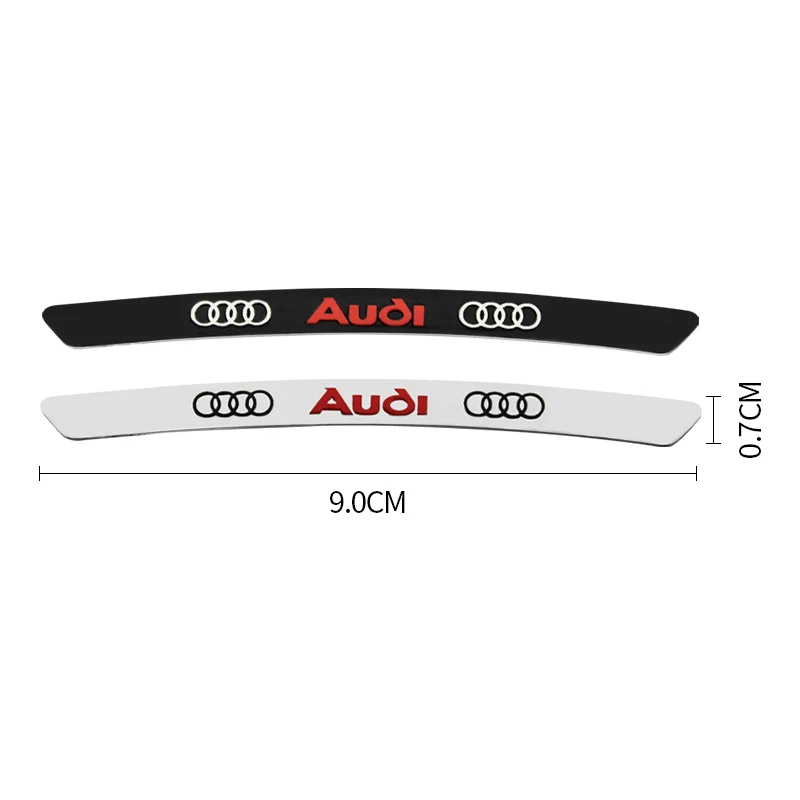 4Pcs Aluminum Car Wheel Hub Badge Sticker Tire Rim Decor Decal For Audi Sline A4 8p 8v b6 b8 S8 S4 B9 A5 S3 S5 A3  Accessories