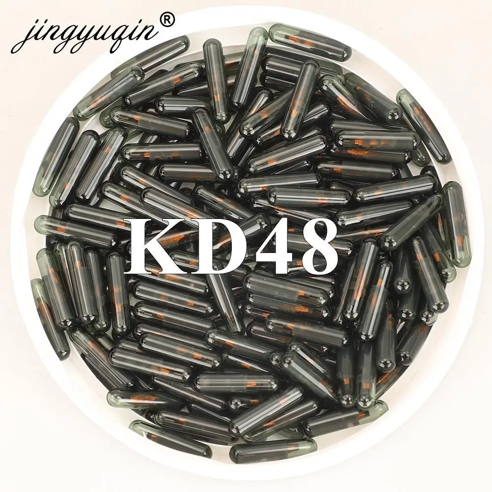 

jingyuqin 15pcs/lot Chip KD Transponder Chip KD 4D ID4C ID46 ID48 KD4D KD46 KD48 KD8A Copy Chips for KEYDIY KD-X2